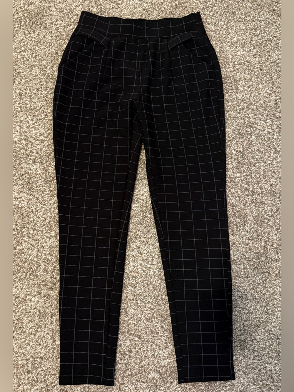 Indero Checker Dress Pants - Women’s Size L/XL